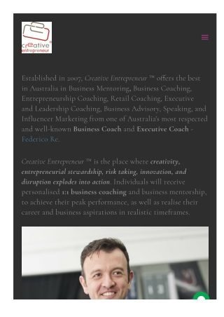 Entrepreneur Coach Melbourne