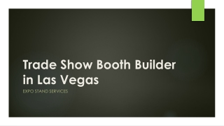 Trade Show Booth Builder in Las Vegas