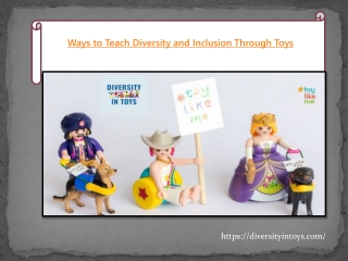 Ways to Teach Diversity and Inclusion Through Toys