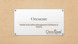 Health And Safety Management Software In Austria