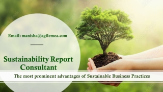 The most prominent advantages of Sustainable Business Practices