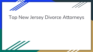 Best divorce lawyers in new jersey