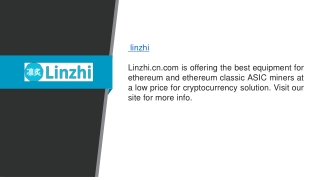 Find The Best Cryptocurrency Solution At A Reasonable Price Linzhi