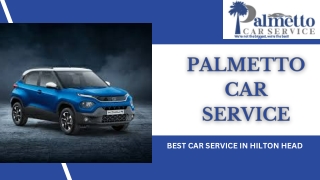 Palmetto Car Service offers an unparalleled Airport Car Service experience that