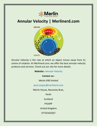 Annular Velocity  Merlinerd