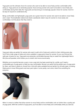 6 Online Communities About spalding women's yoga pants You Should Join