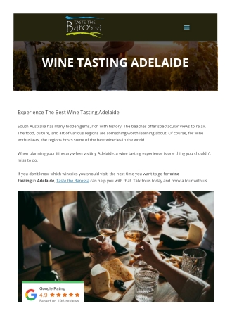 Wine Tasting Tours