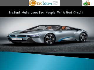 Instant Auto Loans