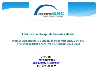Lithium Iron Phosphate Batteries Market
