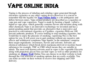 Vape Online India