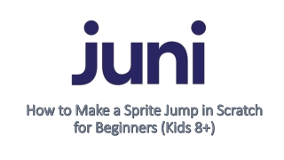 How to Make a Sprite Jump in Scratch for Beginners