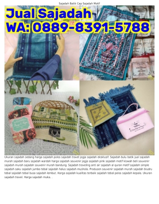 Ô88ᑫ-8ᣮᑫl-5788 (WA) Sajadah Wardah Jual Sajadah Travel