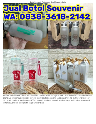 Ô838~3Ꮾl8~2lԿ2 (WA) Tumbler Plastik Custom Toko Botol Di Bogor