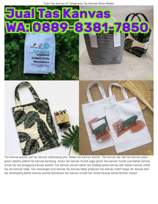 Ö889·8381·785Ö (WA) Tas Kanvas Premium Tas Kanvas Lebaran