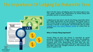 Lodging your tax return Mount Druitt