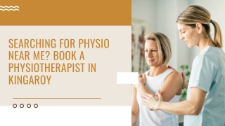 Searching for Physio near Me? Book a Physiotherapist in Kingaroy