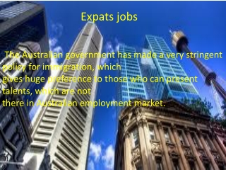 expats job