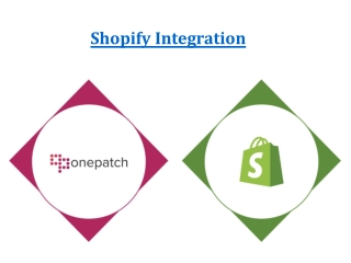 Shopify Store Integration | Sopify Product Listing and Order Management