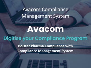 Avacom Compliance Management