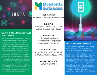 Theta NFT Marketplace  Development