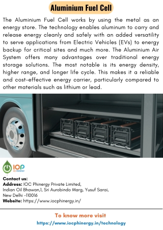 Aluminium Fuel Cell