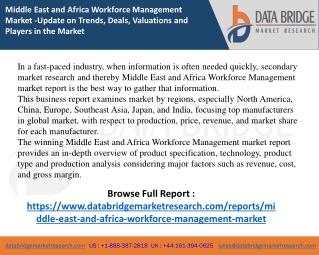 Workforce Management Market