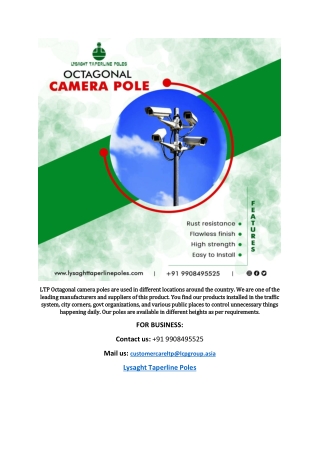 Best camera poles suppliers in India