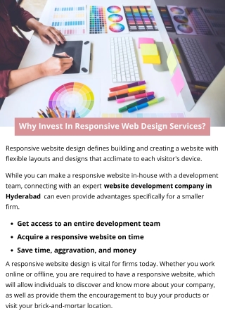 Why Invest In Responsive Web Design Services?