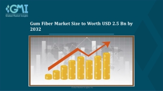 Gum Fiber Market Future Prospects And Opportunities 2022-2030