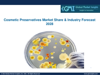 Cosmetic Preservatives Market Share & Industry Forecast 2028