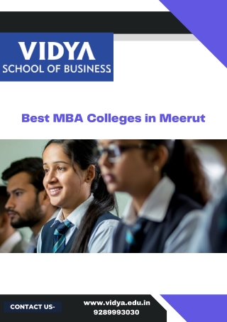 Be corporate ready and enhance your skills with this Top MBA College