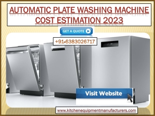 Automatic Plate Washing Machine Manufacturers in Chennai, Bangalore, Trichy, Tirupati, Pondicherry, Madurai, Nellore, Ve