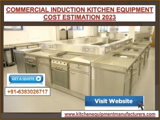 Commercial Induction Kitchen Equipment Manufacturers in Chennai, Bangalore, Trichy, Tirupati, Pondicherry, Madurai, Nell
