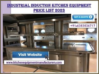 Industrial Induction Kitchen Equipment Manufacturers in Chennai, Bangalore, Trichy, Tirupati, Pondicherry, Madurai, Nell