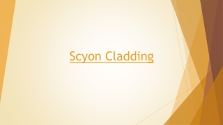 Get an Exquisite Sheets & Trims for Your Houses with Scyon Cladding