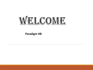 Paradigm HB