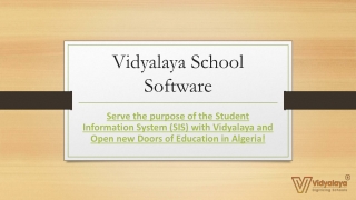 Serve the purpose of the Student Information System