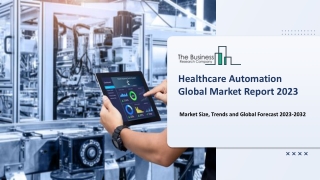 Healthcare Automation Market Current Trends and Growth Data 2023-2032