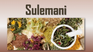 Herbal Medicine In Pakistan - Sulemani