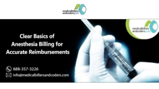 Clear Basics of Anesthesia Billing for Accurate Reimbursements