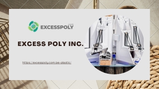 Pe Plastic Recycling | Excesspoly.com