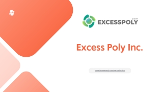 Petg Plastic Suppliers | Excesspoly.com