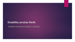 Disability services Perth