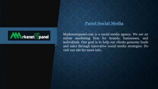 Panel Social Media Markenetspanel.com