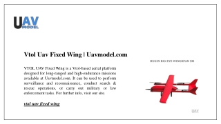 Vtol Uav Fixed Wing | Uavmodel.com