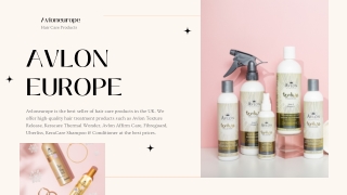 Avlon Hair Care Products