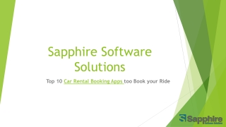 Top 10 Car Rental Booking Apps too Book your Ride