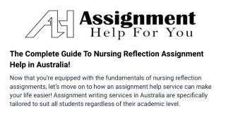 the-complete-guide-to-nursing-reflection-assignment-help-in-australia!