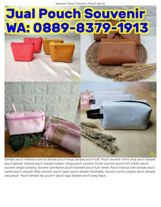 Ô88ᑫ–837ᑫ–1ᑫ13 (WA) Pouch Blacu Souvenir Pouch Untuk Souvenir Pernikahan