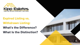 withdrawn listings vs expired listings